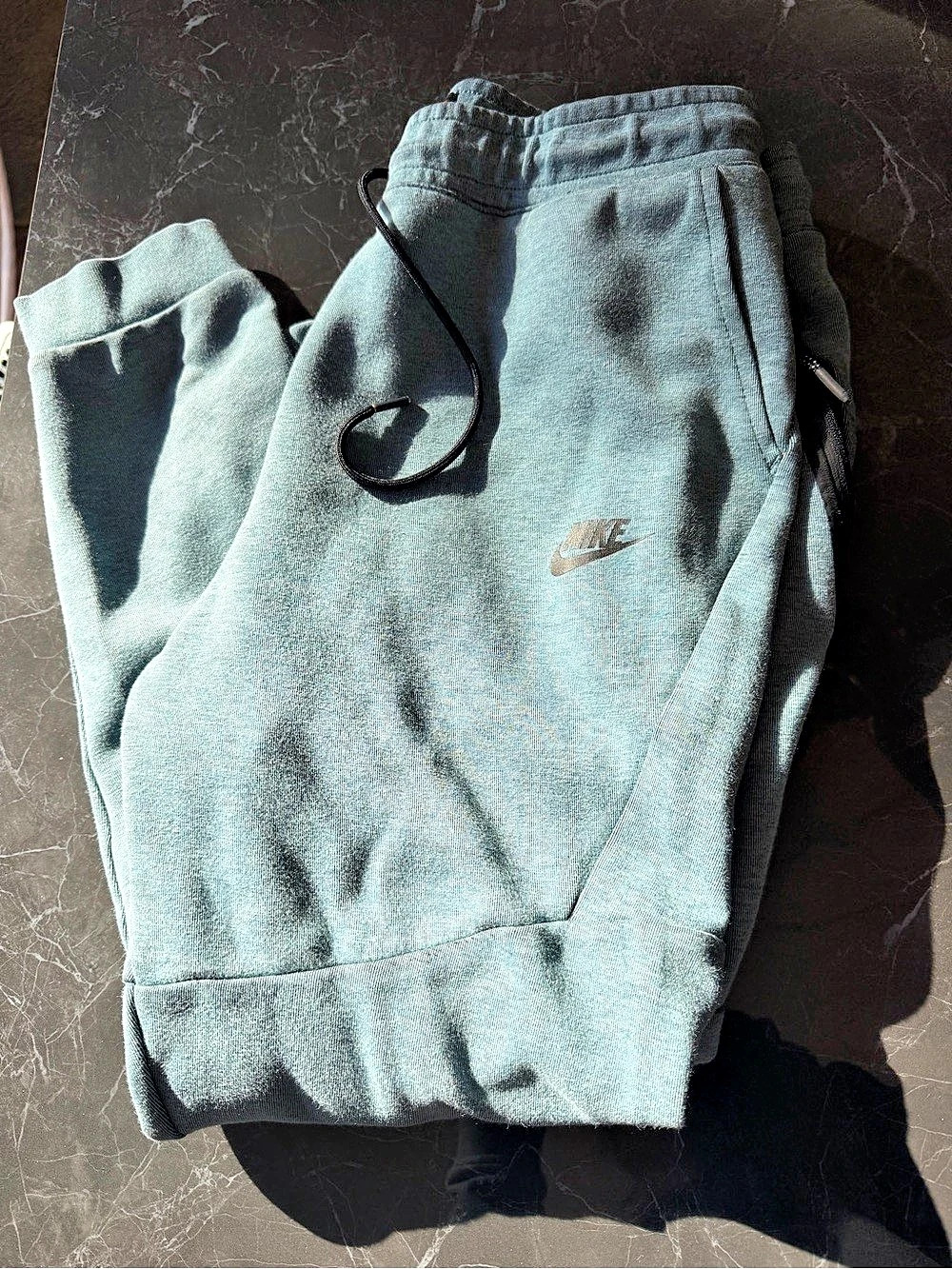 Nike Tech Fleece Joggers Blue Mens Large